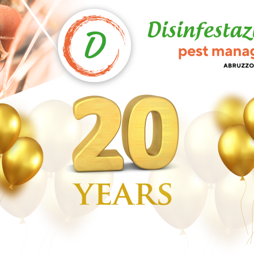 20 anni di Disinfestazioni Srl: esperienza e passione al servizio del territorio abruzzese!
