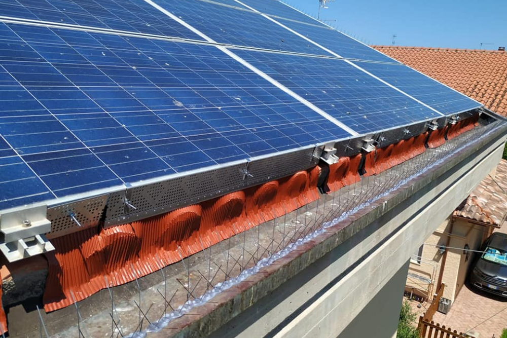 Barriere anti intrusione per pannelli fotovoltaici